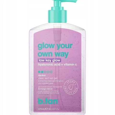 Żel samoopalający Przezroczysty B.tan Glow your own way low key glow 473ml