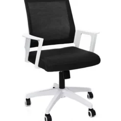 Ergonomiczny fotel obrotowy F360 (Czarny)