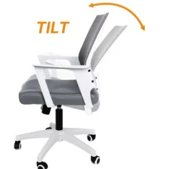 Ergonomiczny fotel obrotowy F360 (Czarny)