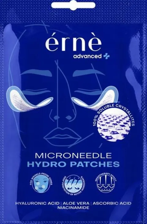 ERNE ADVANCED MICRONEEDLE HYDRO PŁATKI DO TWARZY 2 SZT