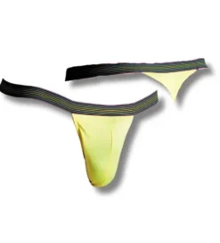 Erotyczne żółte stringi M/L