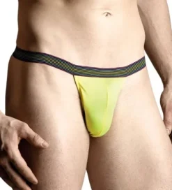 Erotyczne żółte stringi XL