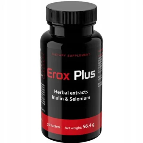 EROX PLUS MOCNA EREKCJA WZMACNIA POTENCJE SPRAWNOŚĆ WIĘKSZY WYTRYSK 30