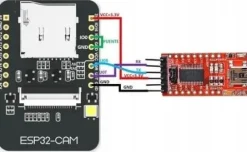ESP-32 cam kamera ip wifi bluetooth 2Mpx arduino