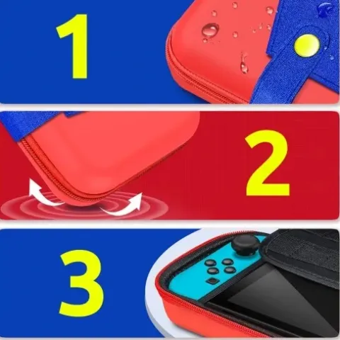 Etui Case WZMOCNIONY Do Nintendo Switch OLED Szkło