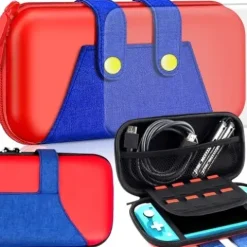 Etui Case WZMOCNIONY Do Nintendo Switch OLED Szkło