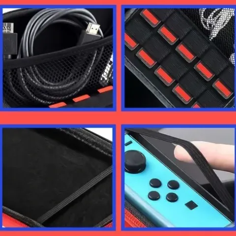 Etui Case WZMOCNIONY Do Nintendo Switch OLED Szkło