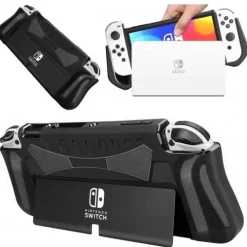 Etui do Nintendo Switch Oled 7.0 karbon czarne