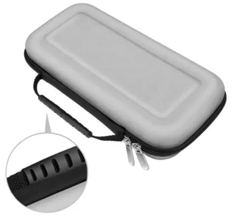 ETUI FUTERAŁ POKROWIEC DO NINTENDO SWITCH SREBRNY