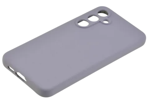 Etui Mercury Goospery Silicone do Samsung Galaxy S24 Fe lawendowy