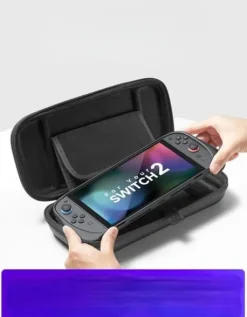Etui Ochronne Do Nintendo Switch 2 Twarde Duża Pojemność Pasek Podróżne
