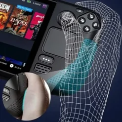 ETUI PANCERNE DO STEAM DECK SILIKONOWE + SZKŁO