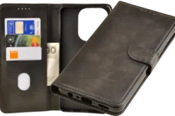 Etui portfel Wallet do Oppo A40 / A40m czarny