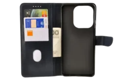 Etui portfel Wallet do Oppo A40 / A40m granatowy