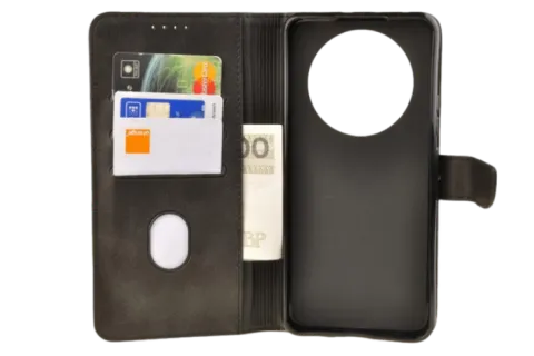 Etui portfel Wallet do Realme 12+ 5G / 12 Plus / 12 4G czarny