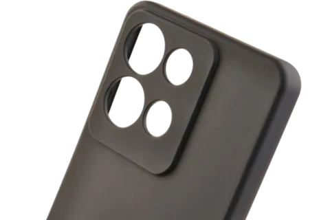 Etui silikonowe Tint do Motorola Moto G75 5G czarny