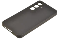Etui silikonowe Tint do Samsung Galaxy S24 Fe czarny