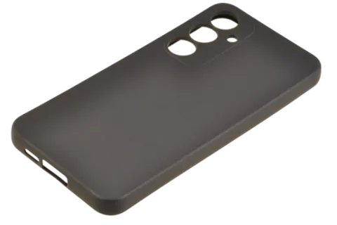 Etui silikonowe Tint do Samsung Galaxy S24 Fe czarny