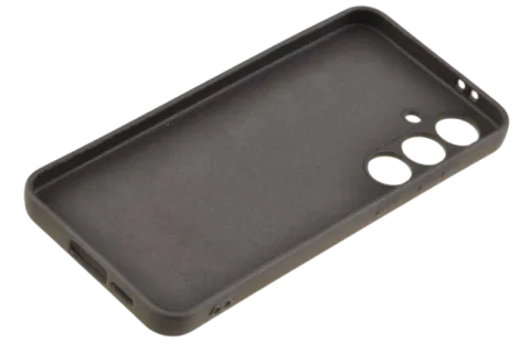 Etui silikonowe Tint do Samsung Galaxy S24 Fe czarny