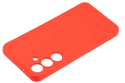 Etui silikonowe Tint do Samsung Galaxy S25 czerwony