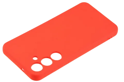 Etui silikonowe Tint do Samsung Galaxy S25 czerwony