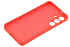 Etui silikonowe Tint do Samsung Galaxy S25 czerwony