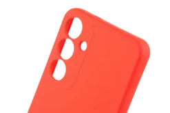 Etui silikonowe Tint do Samsung Galaxy S25 czerwony