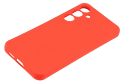 Etui silikonowe Tint do Samsung Galaxy S25 czerwony
