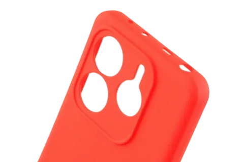 Etui silikonowe Tint do Xiaomi Redmi Note 14 5G czerwony