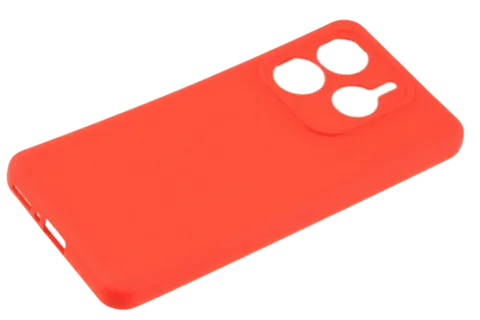 Etui silikonowe Tint do Xiaomi Redmi Note 14 5G czerwony
