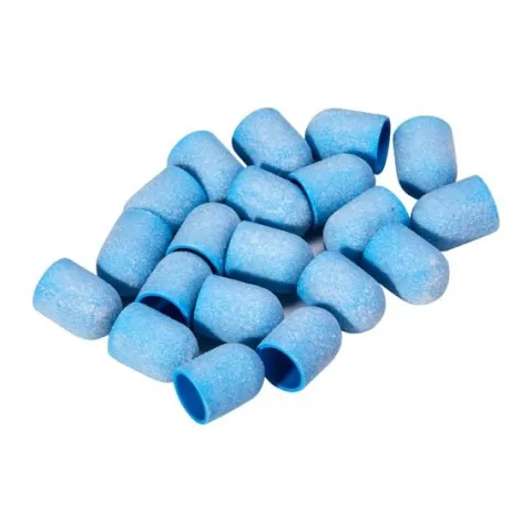 Exo blue med kapturek ścierny 10mm /220 20szt Med Cap