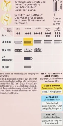FACELLE TAMPONY HIGIENICZNE NORMAL 32 SZT