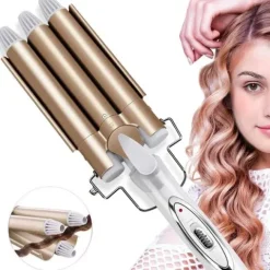 FALOWNICA LOKÓWKA KARBOWNICA DO WŁOSÓW KEMEI KM-1010 EFEKTOWNA STYLIZACJA