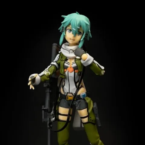 Figurka akcji Sinon | Żywica | 22 cm | Sword Art Online Anime
