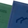 FIRMOWY KALENDARZ Z LOGO A4 2026 książkowy tygodniowy z grawerem