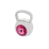 Fit Kolekcja - Zawieszka na łańcuszek srebrny KETTLEBELL SWAROVSKI Rose