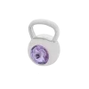 Fit Kolekcja - Zawieszka na łańcuszek srebrny KETTLEBELL SWAROVSKI Light Siam