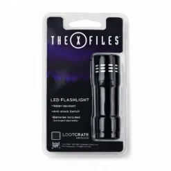 Flashlight | 15 cm | Metal | Brelok | X-Files