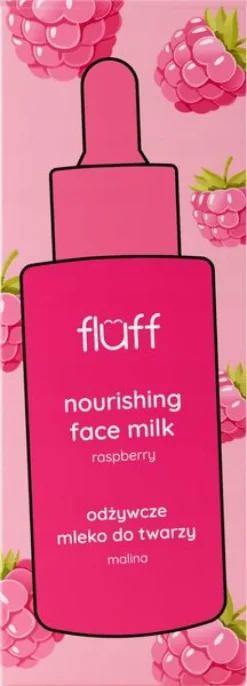 FLUFF SUPERFOOD MLEKO DO TWARZY ODŻYWCZE MALINA 40 ML