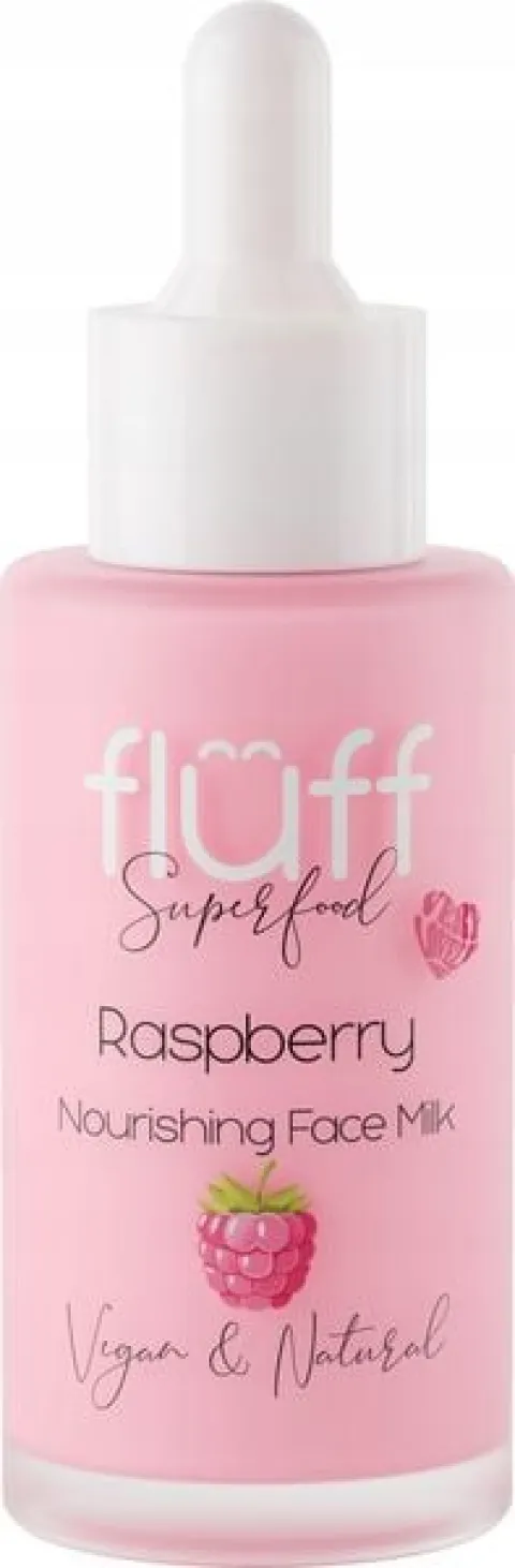 FLUFF SUPERFOOD MLEKO DO TWARZY ODŻYWCZE MALINA 40 ML