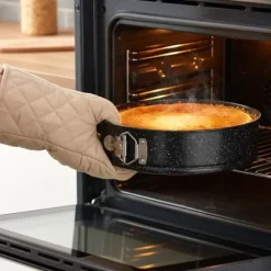 Forma Granitowa Tortownica Rozpinana Z Pokrywką do Pieczenia Ciasta 24 cm