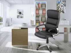 Fotel biurowy obrotowy Sofotel EG-228 czarny