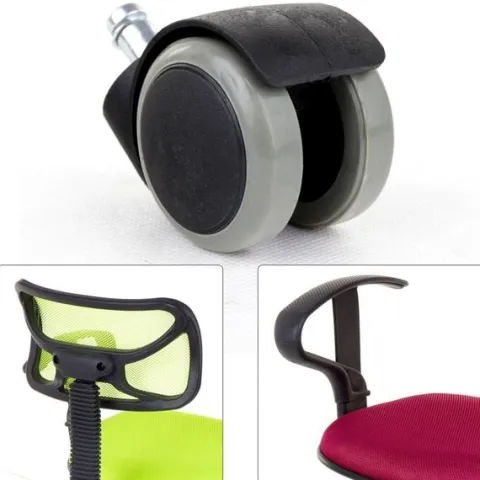 Fotel biurowy 8904 (Różowy)