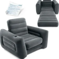 Fotel dmuchany jednoosobowy INTEX 66551