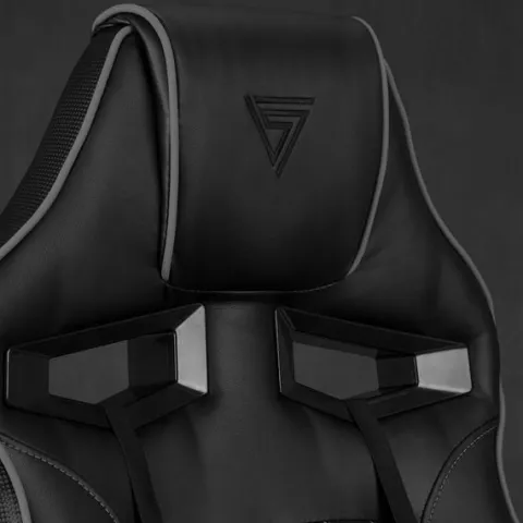 Fotel Gamingowy Biurowy Ekoskóra Obrotowy Krzesło Biurowe - Knight Sense7