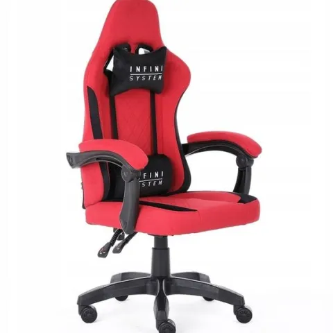 FOTEL GAMINGOWY dla gracza INFINI System z tkaniny