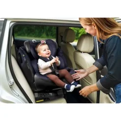 Fotelik samochodowy Nukido Aero Line czarno-granatowy 0-36 kg ISOFIX