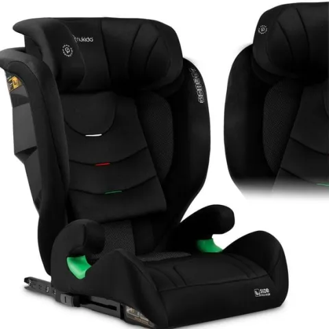 Fotelik samochodowy Nukido Louis Soft czarny 15-36 kg ISOFIX