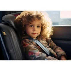 Fotelik samochodowy Nukido Louis czarno-czerwony 15-36 kg ISOFIX