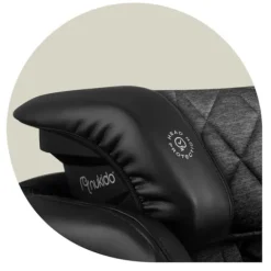 Fotelik samochodowy Nukido Louis czarno-szary 15-36 kg ISOFIX